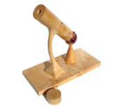 Handcrafted tombolascope made from beautiful Tasmanian Huon Pine, Great idea for a corporate gift